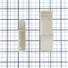 HellermannTyton Elbow Cover 1-3/4 Inch 1 Inch Bend Radius PVC Office White 1 Per Bag (TSRP3FW-25-1)