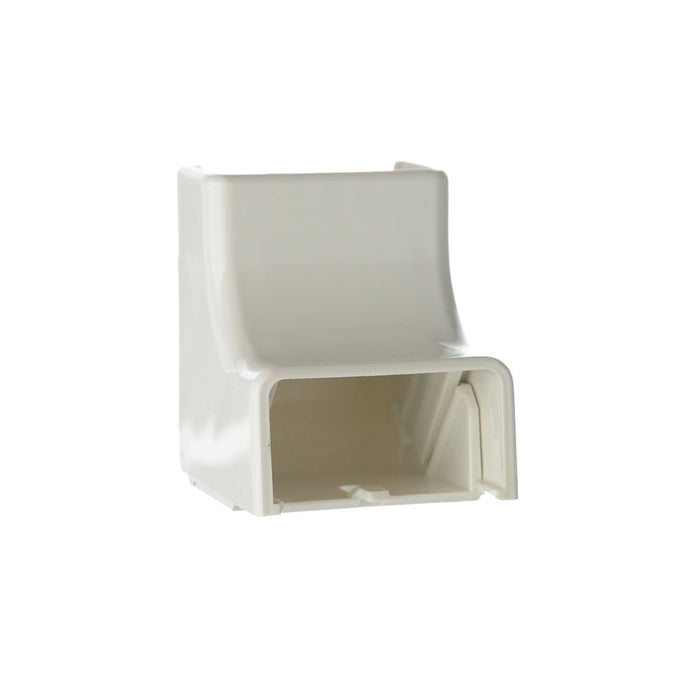 HellermannTyton Internal Corner Cover 1-3/4 Inch 1 Inch Bend Radius PVC Office White 1 Per Bag (TSRP3FW-33-1)
