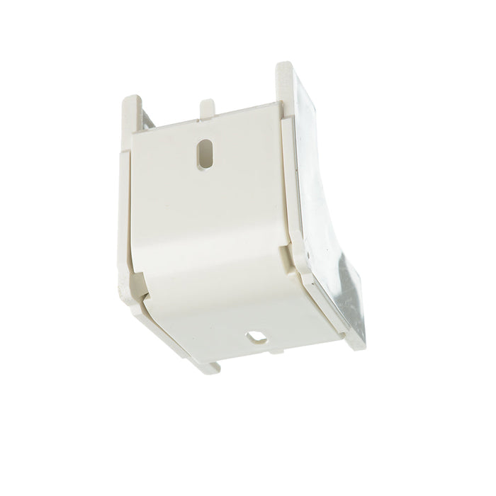 HellermannTyton Internal Corner Cover 1-3/4 Inch 1 Inch Bend Radius PVC Office White 1 Per Bag (TSRP3FW-33-1)