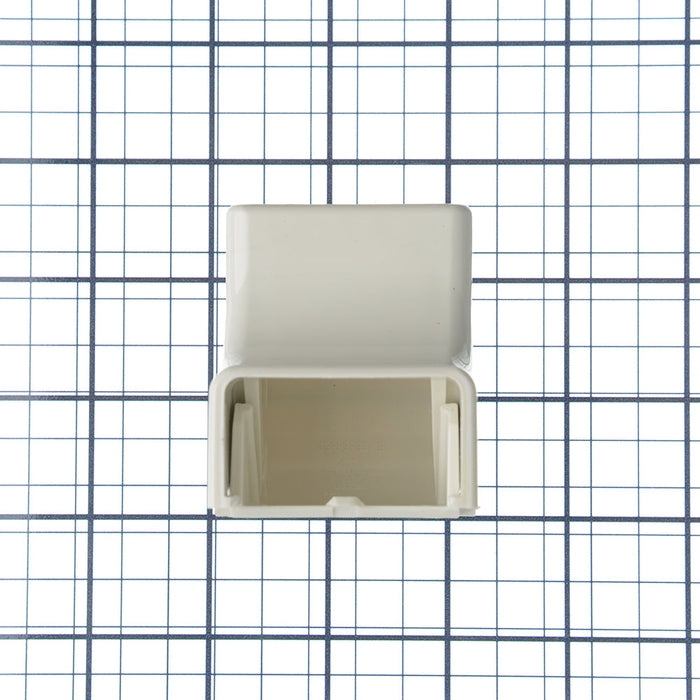 HellermannTyton Internal Corner Cover 1-3/4 Inch 1 Inch Bend Radius PVC Office White 1 Per Bag (TSRP3FW-33-1)
