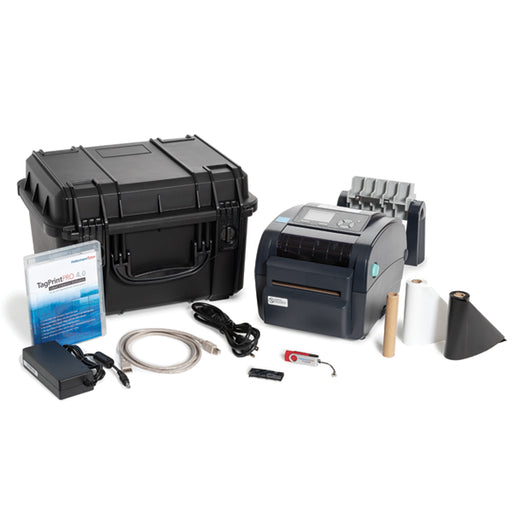 HellermannTyton TT230SMC Thermal Transfer Printer Kit With Cutter 300 dpi Black 1 Per Package (556-00256)