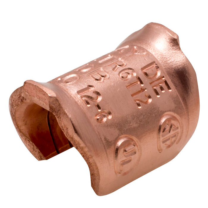 ILSCO Permaground Copper Thin Wall C-Tap Main Conductor Range 6-8 Tap Range 8-12 Gray Color Code UL (TWCTR6T12)