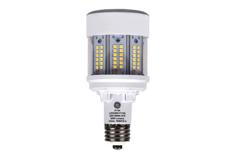 GE LED45ED17/750 45W LED HID Type B ED17 Lamp 120-277V 7000Lm 5000K 70 CRI E26 Base (93148081)