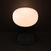 Bulbrite TRIPOD/TL/BK/OV Cordless Indoor Table Lamp Tripod 4W 3.7V 300Lm 2700K 90 CRI Black (K70303)