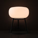 Bulbrite TRIPOD/TL/BK/OV Cordless Indoor Table Lamp Tripod 4W 3.7V 300Lm 2700K 90 CRI Black (K70303)
