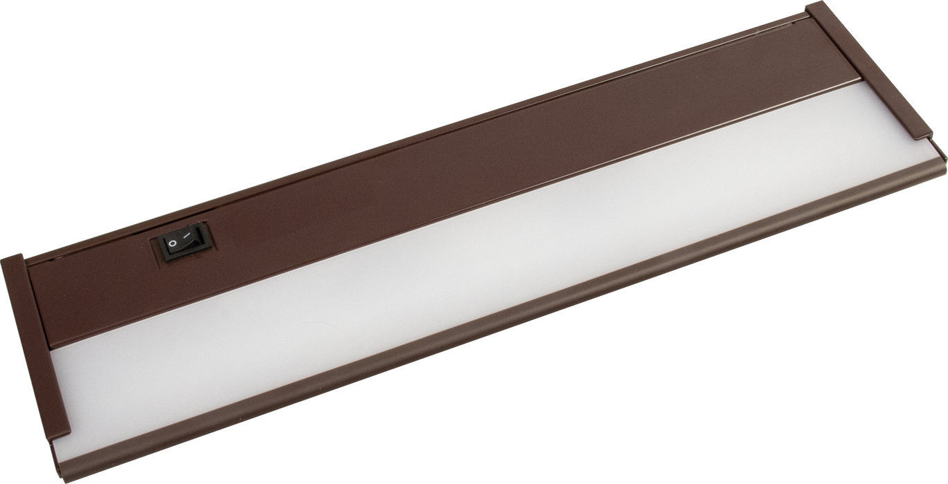 GM Lighting 120V LumenTask LED Undercabinet 11.2W 700Lm 3000K 90 CRI 16 Inch [406Mm] Bronze (UCLED-16-BZ-DIM-30)