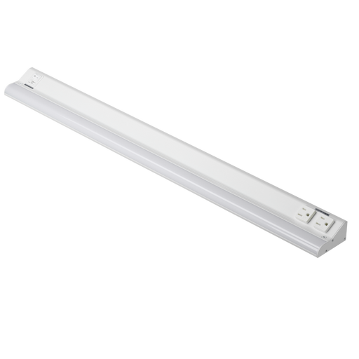 American Lighting 32 Inch LED Courant Undercabinet Fixture 20W CCT Selectable 2700K/3000K/3500K/4000K/5000K 90 CRI 120V Dimmable White (UCR-5CCT-32-WH)