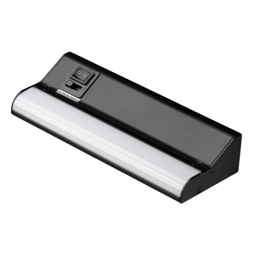 American Lighting 8 Inch LED Courant Undercabinet Fixture 5W CCT Selectable 2700K/3000K/3500K/4000K/5000K 90 CRI 120V Dimmable Black (UCR-5CCT-8-BK)