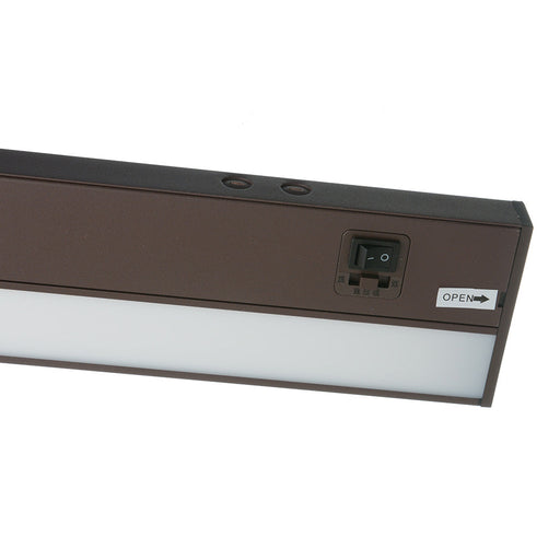 GM Lighting 120V TunableTask LED Undercabinet Light Bar CCT Selectable 2700K/3000K/3500K/4000K/5000K 14W 90 CRI 24 Inch [610Mm] Bronze (UCTUN-24-BZ)