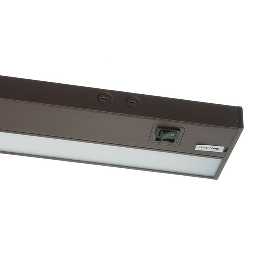 GM Lighting 120V TunableTask LED Undercabinet Light Bar CCT Selectable 2700K/3000K/3500K/4000K/5000K 14W 90 CRI 24 Inch [610Mm] Bronze (UCTUN-24-BZ)