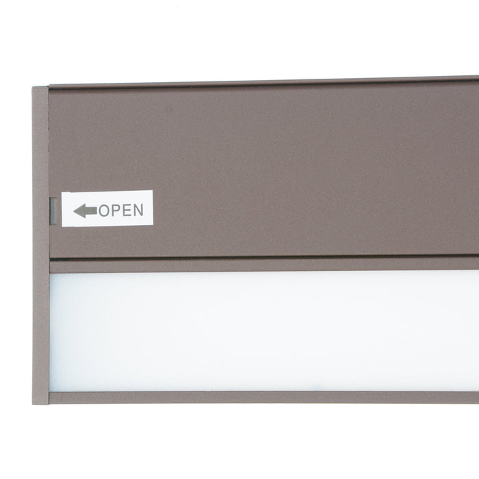 GM Lighting 120V TunableTask LED Undercabinet Light Bar CCT Selectable 2700K/3000K/3500K/4000K/5000K 14W 90 CRI 24 Inch [610Mm] Bronze (UCTUN-24-BZ)