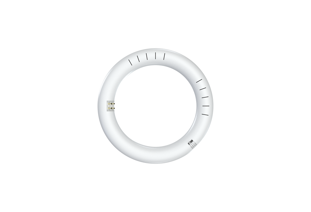 EIKO L11WT9/C8/ABP/FCCT/U 11W 1400Lm LED T9 Circline 8 Inch Type A+B Plastic CCT Selectable 3500K/4000K/5000K/6500K 120-277V (15330)