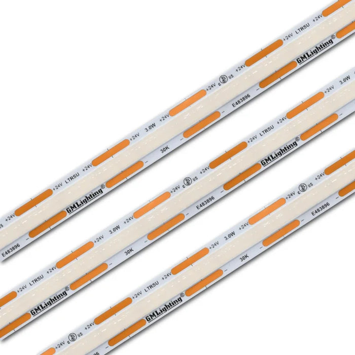 GM Lighting LTR-S Ultra LED Tape 5.8W Per Foot 3500K 24V 94 CRI 100 Foot Reel (LTRSU24V5.8W35K100)