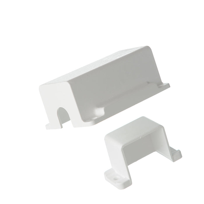 GM Lighting Endcap Covers For PCHW8 And Endcap [Sold As Pair) For Vision120 RGBW Wet Location LED Tape (V120-RGBW-CHL-ECC)