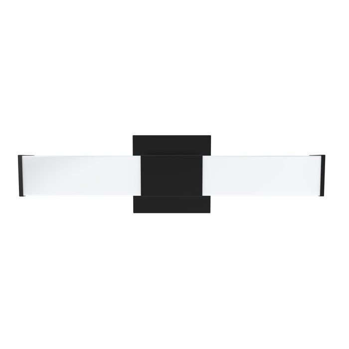 Maxlite 113479 Vanity Bar 18 Inch 20W CCT Selectable 2700K/3000K/3500K/4000K/5000K 120V Triac Dimming 90 CRI Black Finish (VB18LA209BKCS)