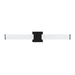 Maxlite 113481 Vanity Bar 30 Inch 28W CCT Selectable 2700K/3000K/3500K/4000K/5000K 120V Triac Dimming 90 CRI Black Finish (VB30LA289BKCS)