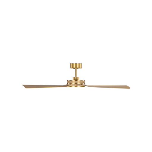 Generation Lighting Elara Smart 56 Ceiling Fan Burnished Brass Finish Natural Honey Blades (3ELASM56BBSNH)