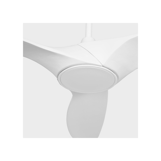 Generation Lighting Selen Smart 52 Inch LED Ceiling Fan Matte White Finish Matte White Blades (3SLNSM52RZWD)