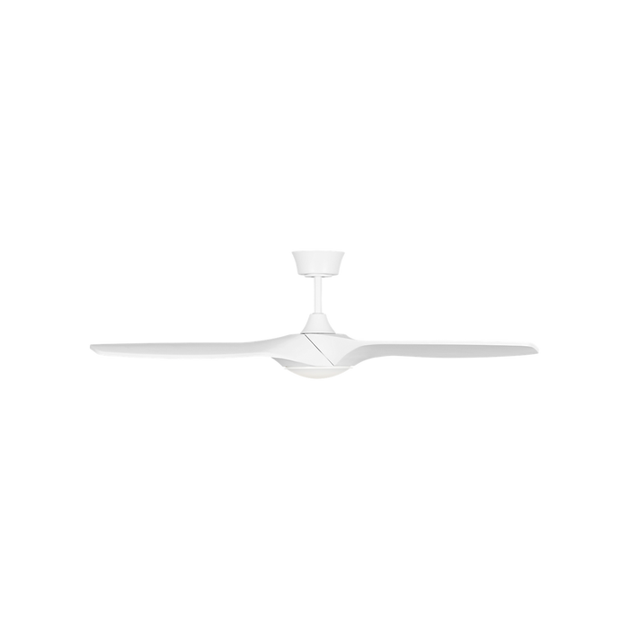 Generation Lighting Selen Smart 52 Inch LED Ceiling Fan Matte White Finish Matte White Blades (3SLNSM52RZWD)