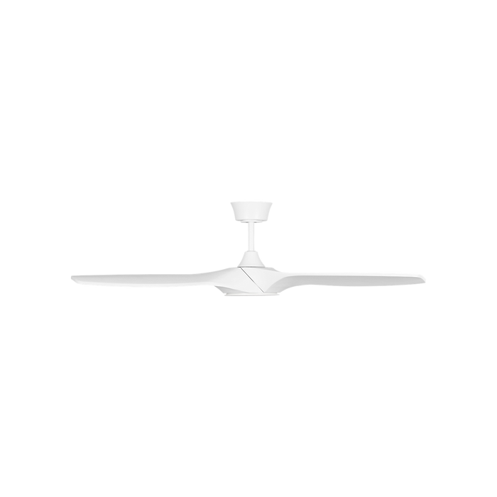 Generation Lighting Selen Smart 52 Inch LED Ceiling Fan Matte White Finish Matte White Blades (3SLNSM52RZWD)