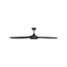 Generation Lighting Selen Smart 60 Inch LED Ceiling Fan Midnight Black Finish Midnight Black Blades (3SLNSM60MBKD)