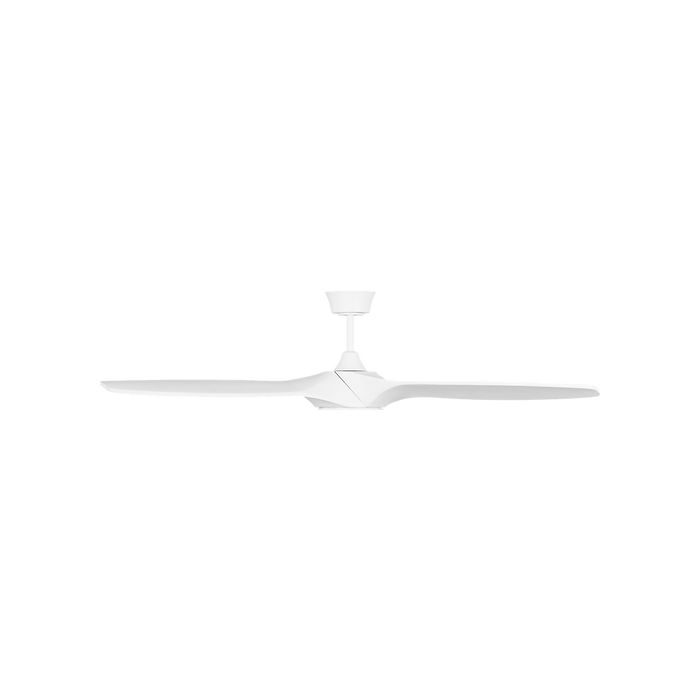 Generation Lighting Selen Smart 60 Inch LED Ceiling Fan Matte White Finish Matte White Blades (3SLNSM60RZWD)