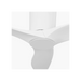 Generation Lighting Seyra Smart 44 Inch Hugger LED Ceiling Fan Matte White Finish Matte White Blades (3SYRHSM44RZWD)