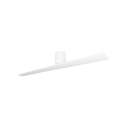Generation Lighting Plank Smart 60 Inch Hugger Ceiling Fan Matte White Finish Matte White Blades (2PLHSM60RZW)