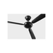 Generation Lighting Pod Smart 64 Ceiling Fan Midnight Black Finish Ebony Blades (3PODSM64MBKEBY)