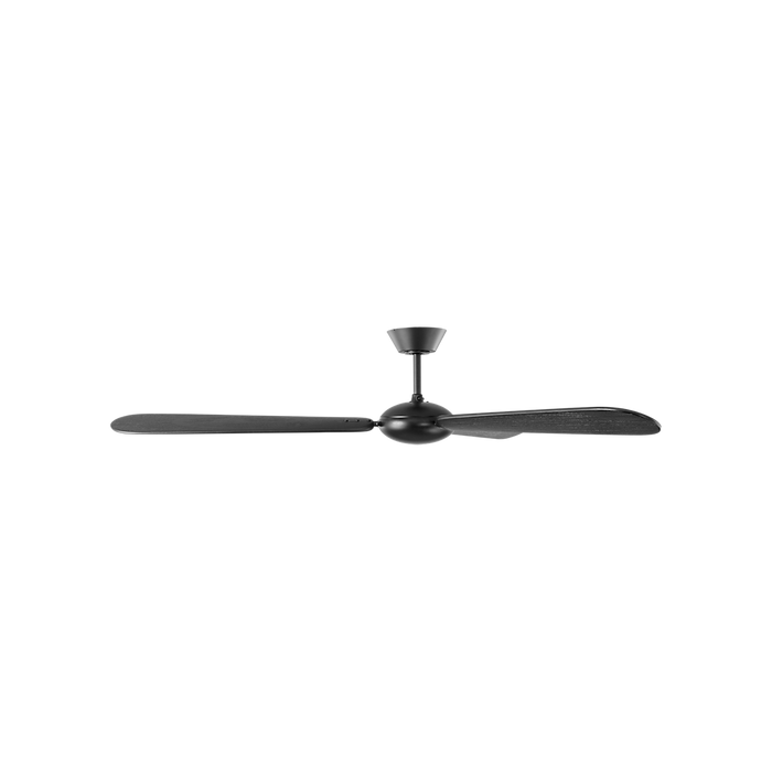 Generation Lighting Pod Smart 64 Ceiling Fan Midnight Black Finish Ebony Blades (3PODSM64MBKEBY)
