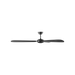 Generation Lighting Pod Smart 64 Ceiling Fan Midnight Black Finish Ebony Blades (3PODSM64MBKEBY)