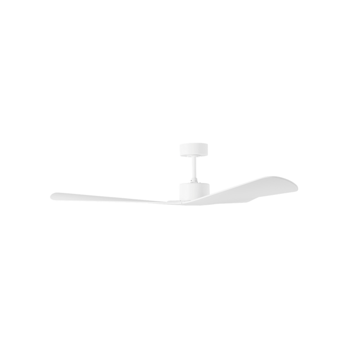 Generation Lighting Tri Plank Smart 57 Ceiling Fan Matte White Finish Matte White Blades (3TPKSM57RZW)