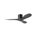 Generation Lighting Maverick Smart 44 Inch Hugger Ceiling Fan Matte Black Finish Midnight Black Blades (3MAVHSM44MBKMBK)
