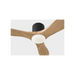 Generation Lighting Maverick Smart 44 Inch Hugger LED Ceiling Fan Matte Black Finish Natural Honey Blades (3MAVHSM44MBKNHD)