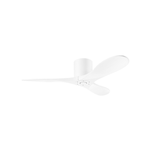 Generation Lighting Maverick Smart 44 Inch Hugger Ceiling Fan Matte White Finish Matte White Blades (3MAVHSM44RZW)