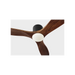 Generation Lighting Maverick Smart 52 Inch Hugger LED Ceiling Fan Matte Black Finish Dark Walnut Blades (3MAVHSM52MBKD)