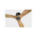 Generation Lighting Maverick Smart 52 Inch Hugger Ceiling Fan Matte Black Finish Natural Honey Blades (3MAVHSM52MBKNH)