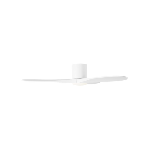 Generation Lighting Maverick Smart 52 Inch Hugger LED Ceiling Fan Matte White Finish Matte White Blades (3MAVHSM52RZWD)