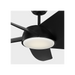 Generation Lighting Arkdale Smart 52 Inch LED Ceiling Fan Midnight Black Finish Midnight Black Blades (5ARKSM52MBKD)