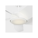 Generation Lighting Arkdale Smart 52 Inch LED Ceiling Fan Matte White Finish Matte White Blades (5ARKSM52RZWD)