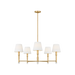 Generation Lighting Greard 33 Inch Chandelier In Gild (AC1195GD)