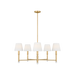 Generation Lighting Greard 33 Inch Chandelier In Gild (AC1195GD)