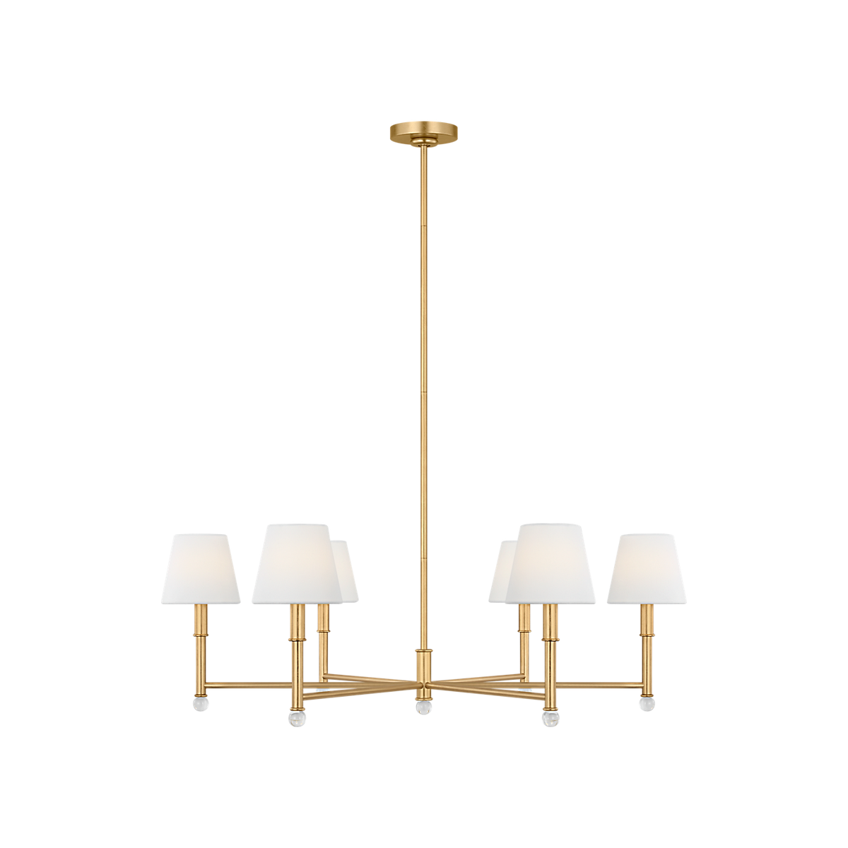 Generation Lighting AC1206GD Greard 40 Inch Chandelier In Gild ...