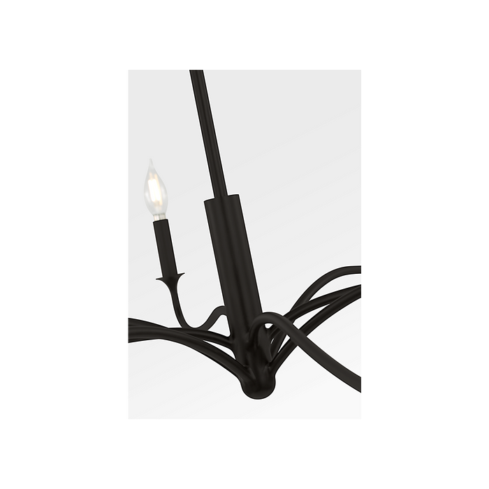 Generation Lighting Chatsworth 42 Inch Chandelier In Aged Iron (AC1218AI)