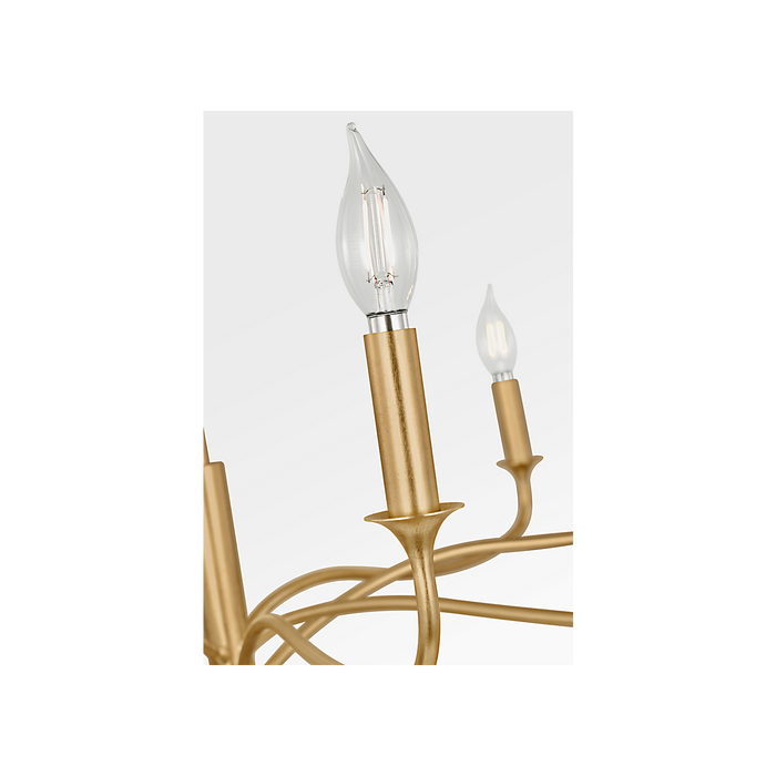 Generation Lighting Chatsworth 42 Inch Chandelier In Gild (AC1218GD)