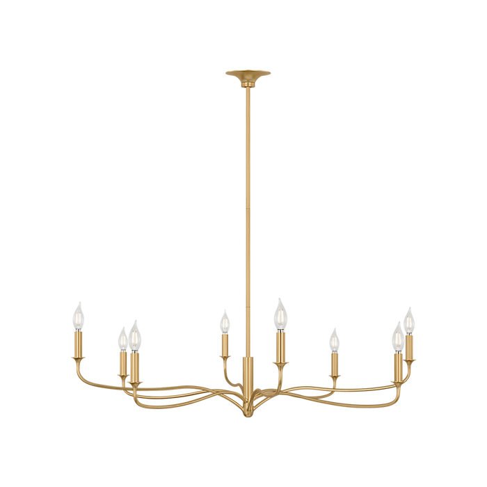Generation Lighting Chatsworth 42 Inch Chandelier In Gild (AC1218GD)