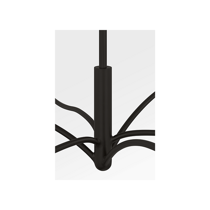 Generation Lighting Chatsworth 32 Inch Chandelier In Aged Iron (AC1226AI)