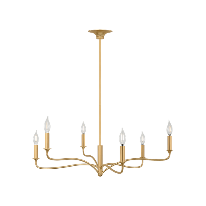 Generation Lighting Chatsworth 32 Inch Chandelier In Gild (AC1226GD)