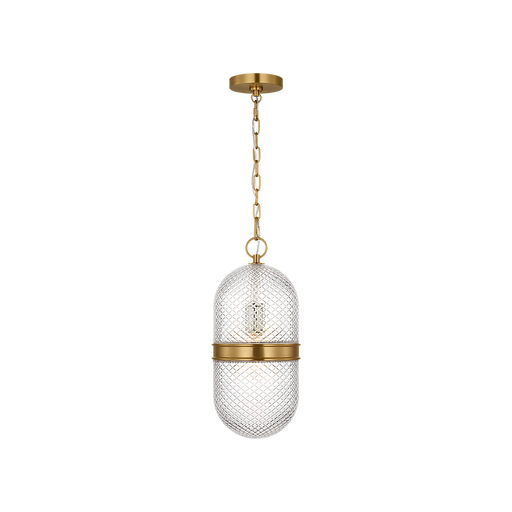 Generation Lighting Lucinda 8 Inch Pendant In Burnished Brass (AP1291BBS)