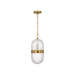 Generation Lighting Lucinda 8 Inch Pendant In Burnished Brass (AP1291BBS)